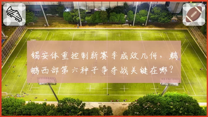 锡安体重控制新赛季成效几何，鹈鹕西部第六种子争夺战关键在哪？