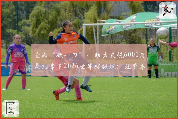 全民“砍一刀”,助力央视6000万美元拿下2026世界杯版权:让资本明确中国球迷绝不任人拿捏