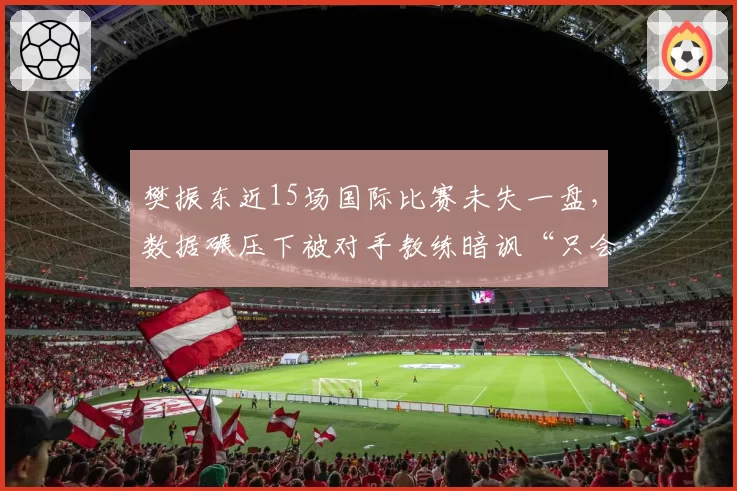 樊振东近15场国际比赛未失一盘,数据碾压下被对手教练暗讽“只会打顺风球”